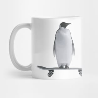 Penguin Skateboard Mug